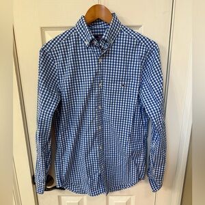 EUC Mens Vineyard Vines Tucker Dress Shirt Preppy Classic Silky